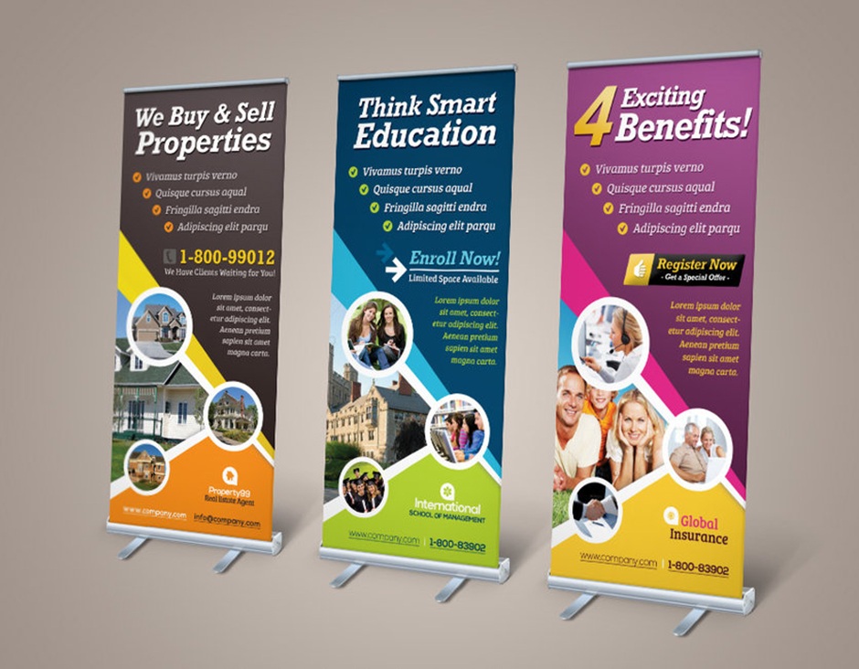 how banners improve a business